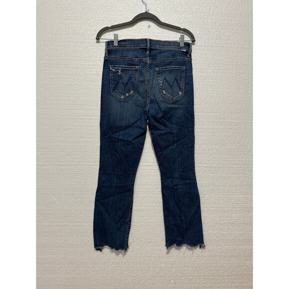 Mother Insider Crop Step Chew Dancing on Coals Jeans 29 - Picture 3 of 7